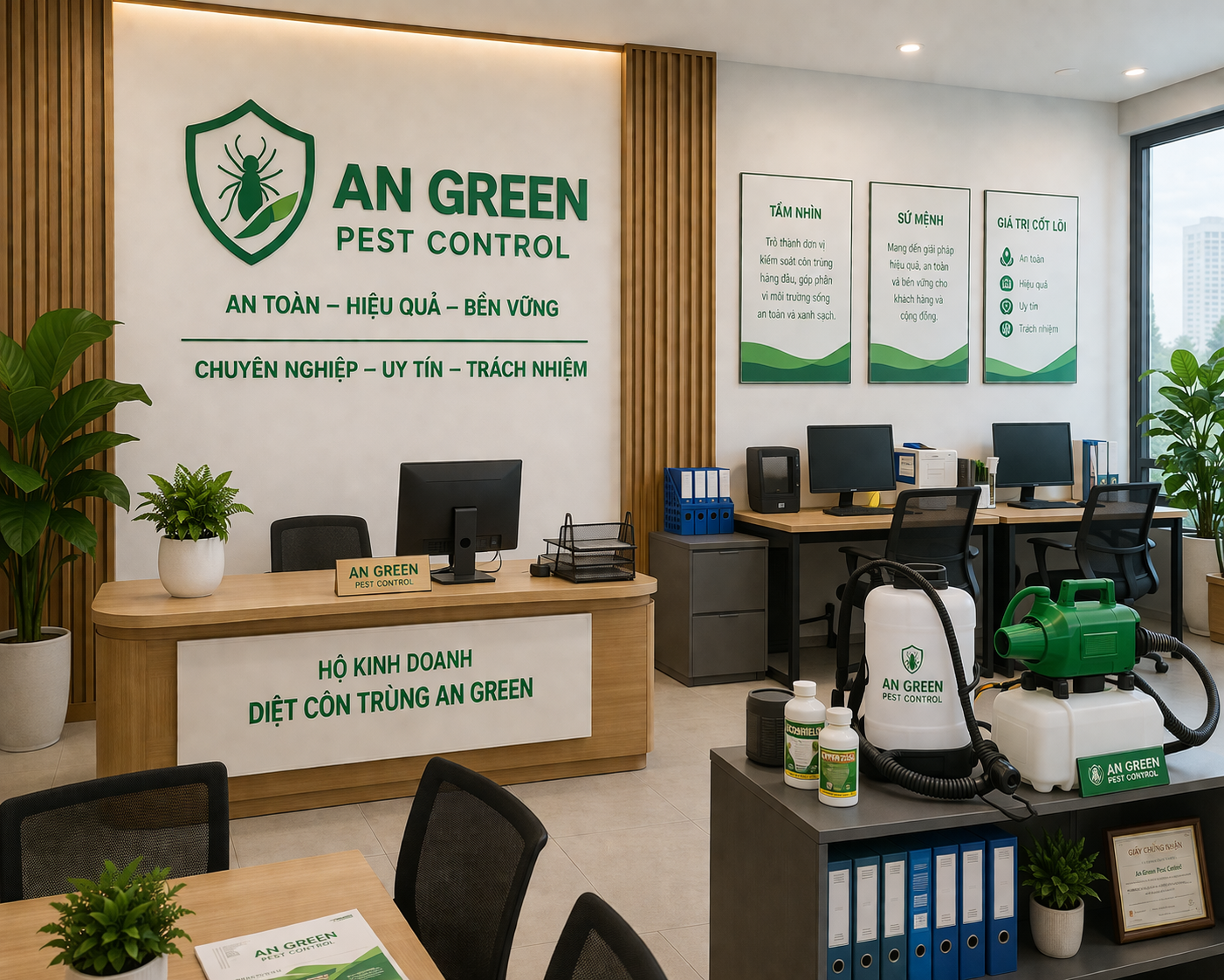 Văn phòng AN GREEN