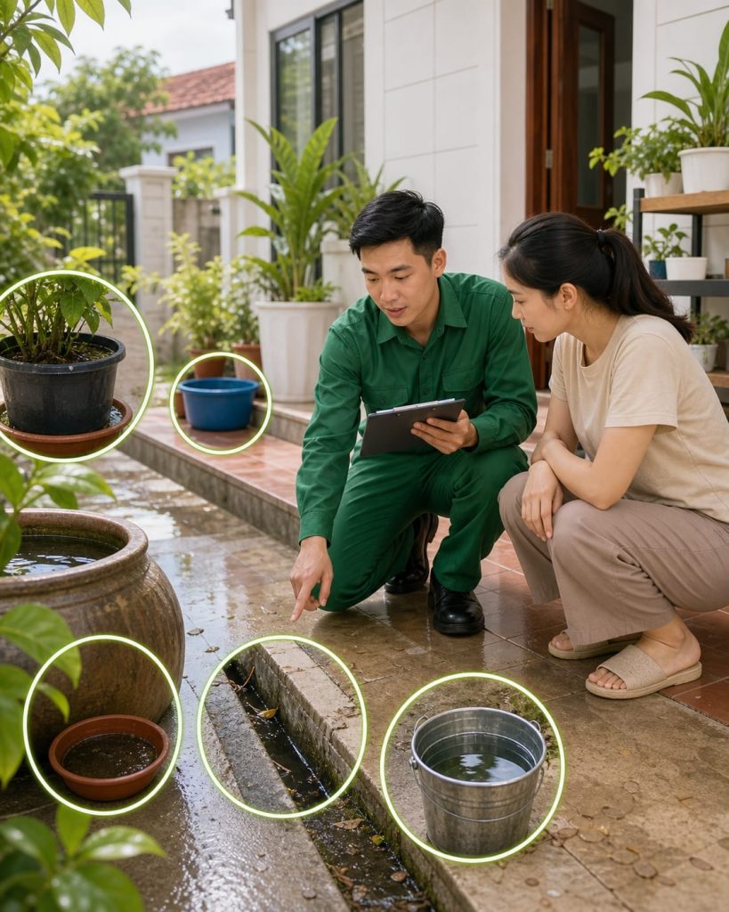 xử lý muỗi